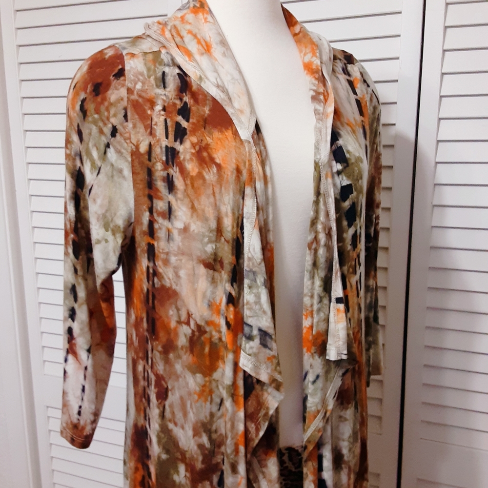 Beach Wrap Hoodie with Cell Phone & Key Pockets by Coin 1804 - Picture 8 of 16